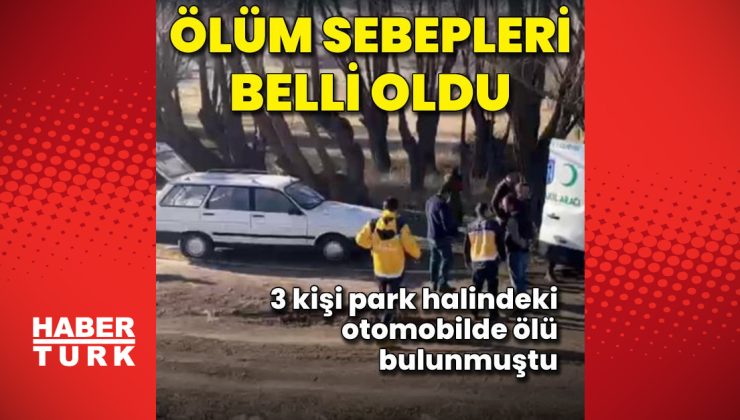 Araçta ölü bulunmuşlardı! Ölüm sebepleri belli oldu