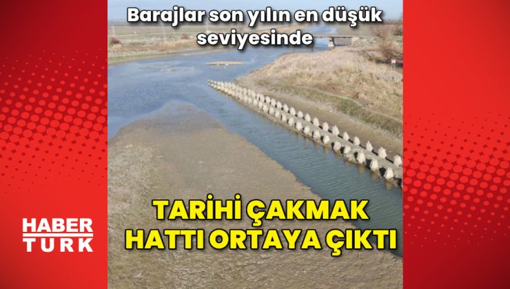 Barajlar son yılın en düşük seviyesinde