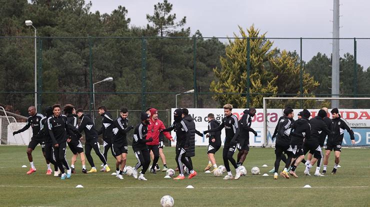 Beşiktaşta Alanyaspor hazırlıkları sürüyor