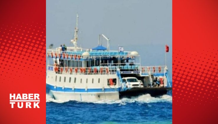 Bodrum-Datça arası feribot seferleri iptal