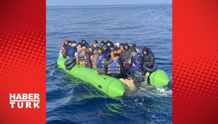 Çanakkale açıklarında düzensiz göçmen operasyonları