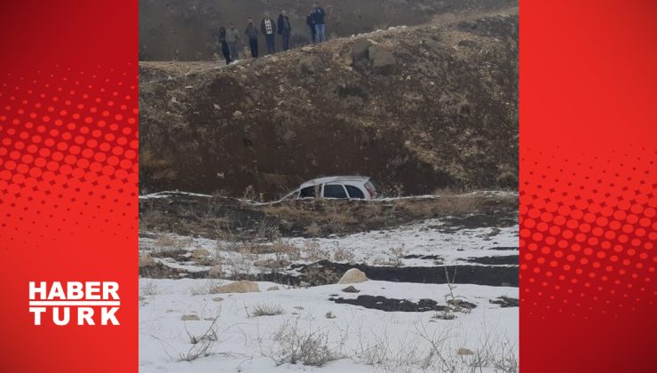 Kazada araçtan çıkamayınca donarak öldü!