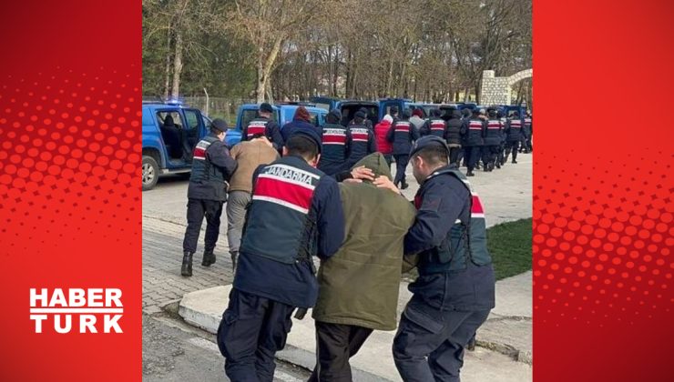 Kırklareli’nde uyuşturucu operasyonu: 25 gözaltı