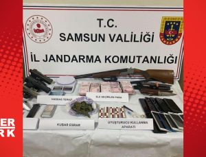 Samsun’da uyuşturucu operasyonu: 5 tutuklama