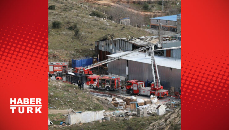 Başakşehir’de tekstil fabrikasında yangın