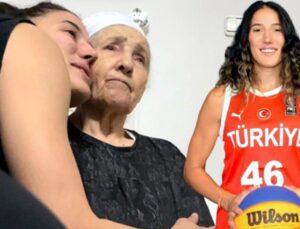 Depremde hayatını kaybeden milli basketbolcu Nilay ile babaannesinin son görüntüleri ortaya çıktı