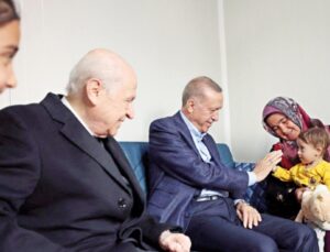 Erdoğan ile bahçeli Adıyaman’da… İlk birkaç gün için helallik istiyorum