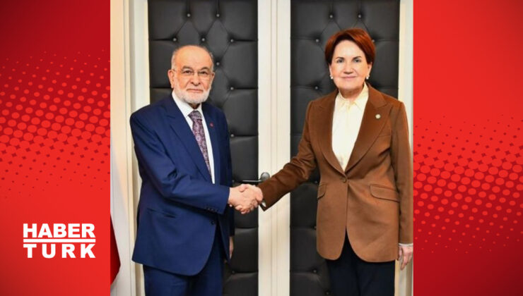 Karamollaoğlu’ndan Akşener’e ziyaret