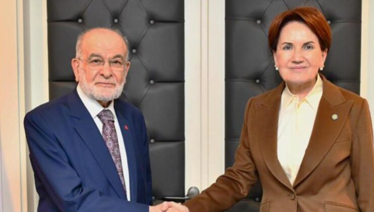 Karamollaoğlu’ndan Akşener’e ziyaret