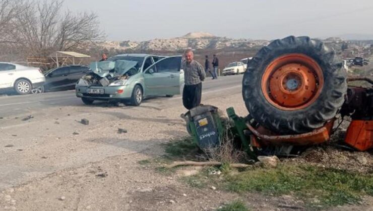 Mersin’de otomobil ile çarpışan traktörün sürücüsünden acı haber