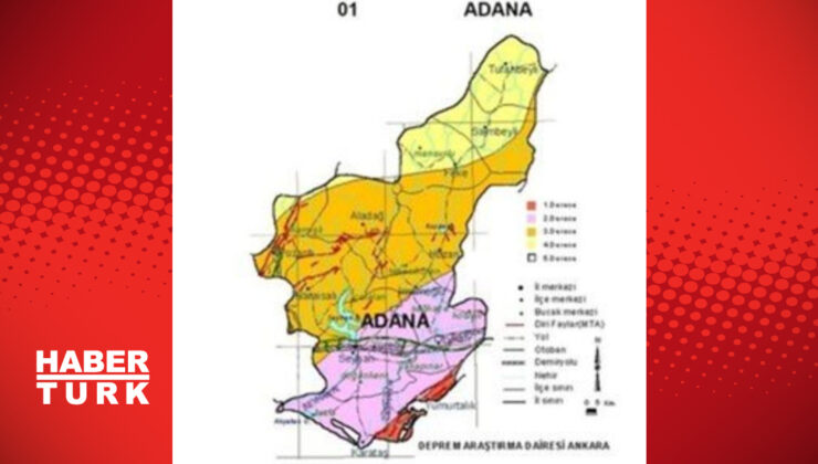 Naci Görür’den Adana uyarısı! İşte Adana deprem risk haritası