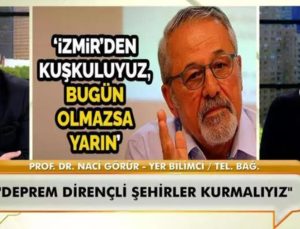 Prof. Dr. Naci Görür’den ‘İzmir’ uyarısı: Bütün Türkiye’ye haykırarak bunu söylüyorum