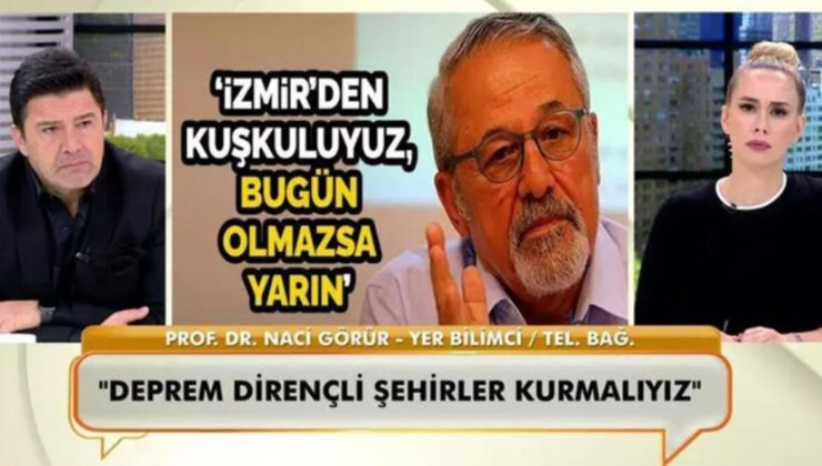 Prof. Dr. Naci Görür’den ‘İzmir’ uyarısı: Bütün Türkiye’ye haykırarak bunu söylüyorum