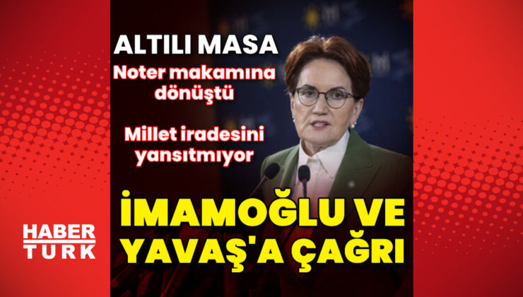 Akşener: Dayatmalara boyun eğmeyeceğiz