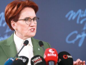 Akşener son dakika masadan kalktı