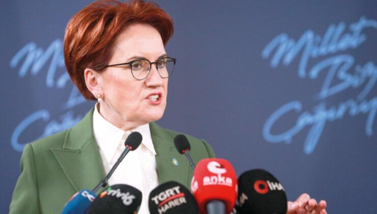 Akşener son dakika masadan kalktı