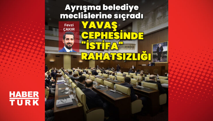 Ayrışma belediye meclislerine sıçradı