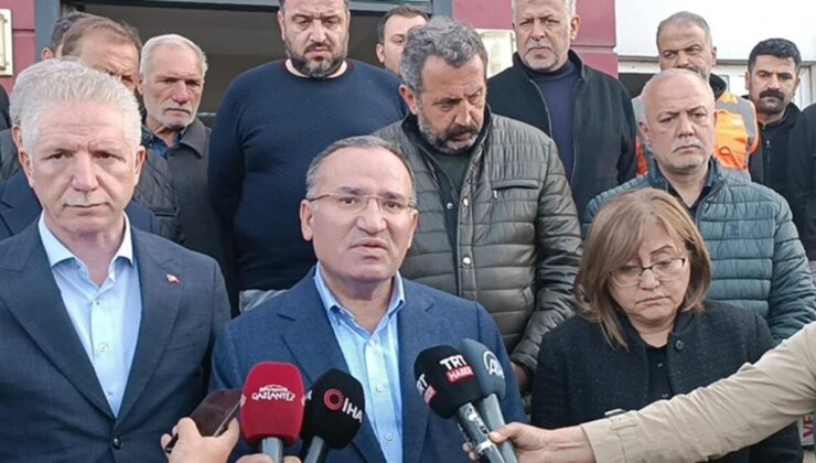 Bakan Bozdağ: Enkaz kaldırılması için titiz süreç işliyor