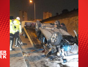 Başakşehir’de trafik kazası: 1’i ağır 3 yaralı