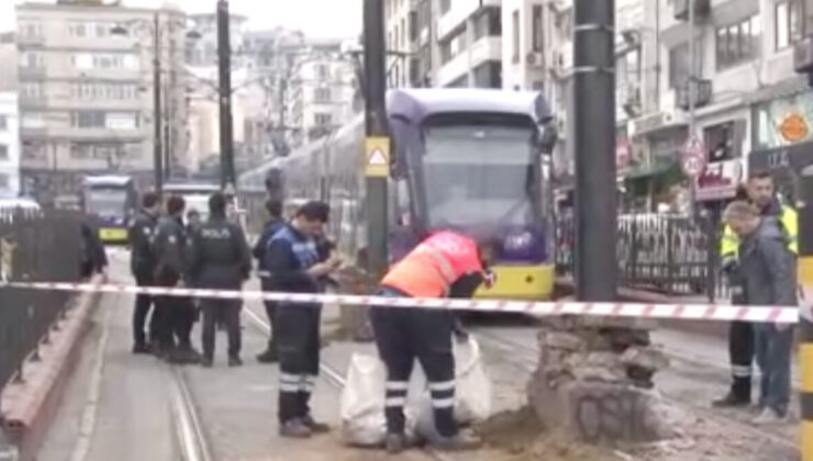 Eminönü’ndeki tramvay kazası sonrasında seferler normale döndü