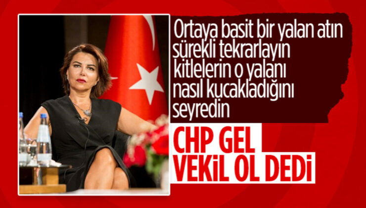 Gazeteci Sedef Kabaş duyurdu! CHP’den Milletvekili aday adayıyım…