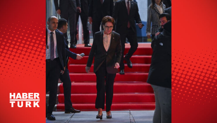 İYİ Parti lideri Akşener parti üyeleriyle görüştü