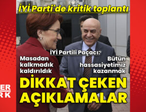 İYİ Parti’de kritik toplantılar! Açıklamalar geliyor