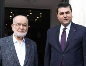 Karamollaoğlu, Demokrat Parti Genel Başkanı Uysal’ı ziyaret etti