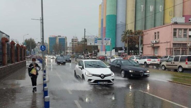 Meteoroloji’den İzmir için sağanak uyarısı