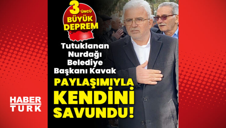 Nurdağı Belediye Başkanı, paylaşımıyla kendini savundu!