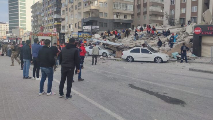 Şanlıurfa’da 6 katlı bina çöktü!