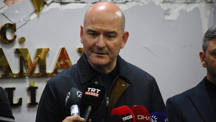 Süleyman Soylu deprem bölgesinde konuştu: Buralardaki işimizi bitirmeden buradan çıkmayacağız