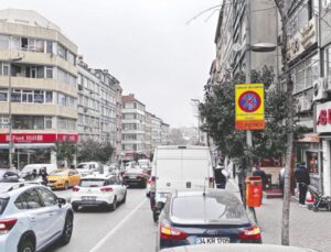 Tahliye yolu sağlı sollu araç dolu