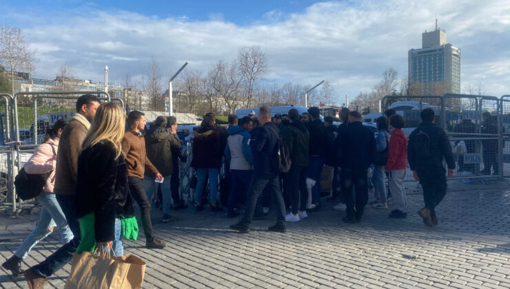 Taksim Meydanı’nda güvenlik önlemi! Bariyerlerle kaptıldı