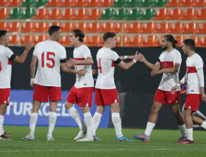 Türkiye Ümit Milli Futbol Takımı hazırlık maçında Kosova’yı 4-2 yendi