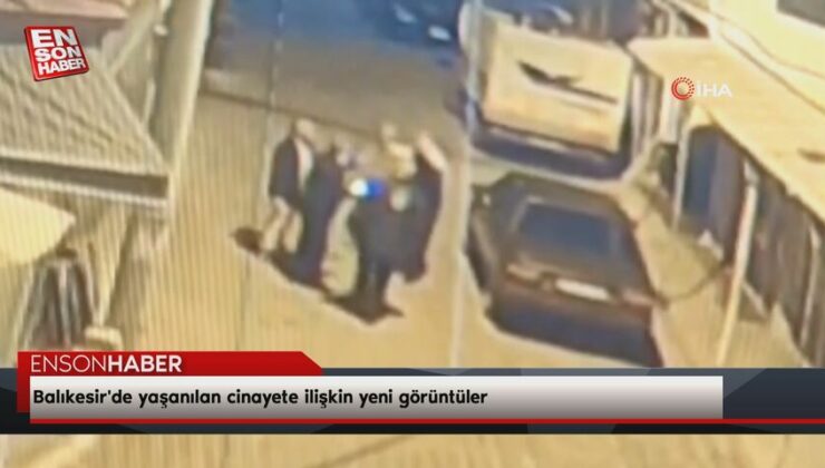 Balıkesir’de yaşanılan cinayete ait imgeler