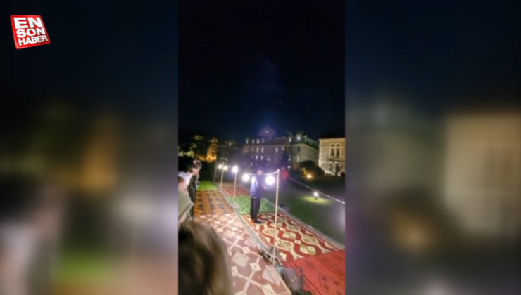 Boğaziçi Üniversitesi’nde cemaatle namaz kılındı