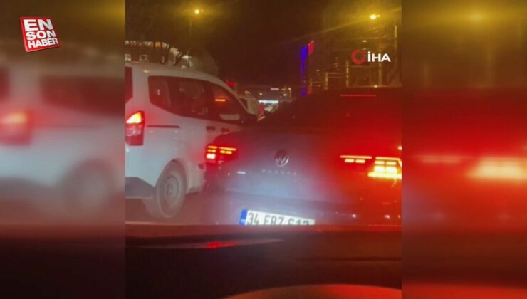 Bursa’daki asker konvoyu trafiği durma noktasına getirdi