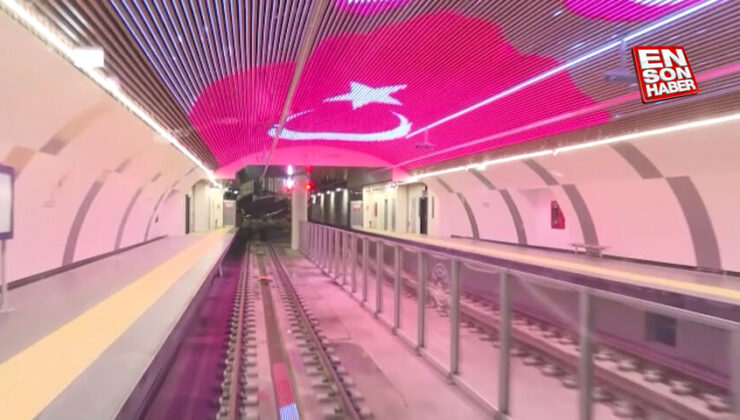 Cumhurbaşkanı Erdoğan, Başakşehir-Kayaşehir metro sınırının birinci sürüşünü gerçekleştirdi