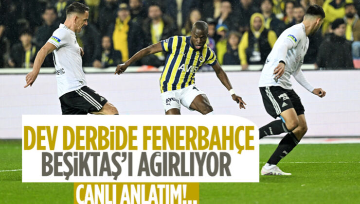 Fenerbahçe – Beşiktaş – CANLI SKOR