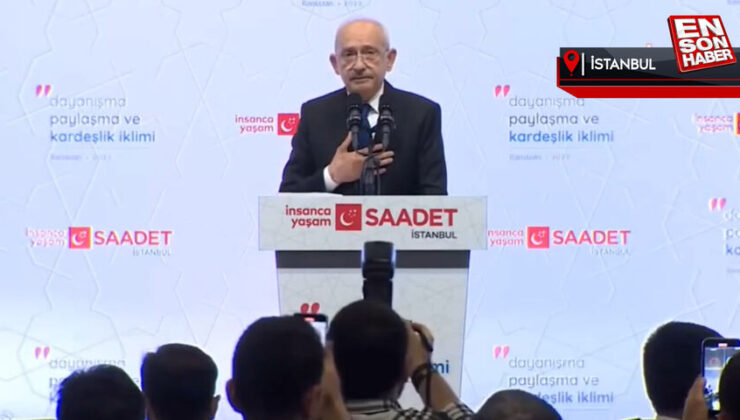 Kemal Kılıçdaroğlu: Yerdeki seccadeyi görmedim