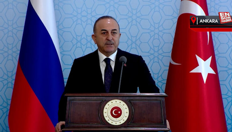 Mevlüt Çavuşoğlu, Rus mevkidaşı Lavrov’u Ankara’da ağırladı