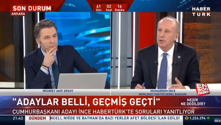 Muharrem İnce: Ecevit’e bölücü dedik, iki sefer Başbakan oldu