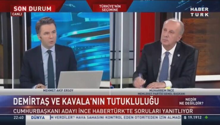 Muharrem İnce: Ne müzakeresi, geçti o günler