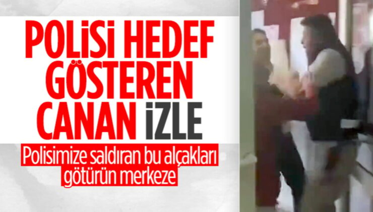 Ankara’da oy kullanılan okulda vazifeli polise yumruk atıldı