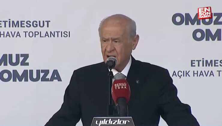 Devlet Bahçeli: Terör örgütlerinin adayı Kılıçdaroğlu kaybedecek