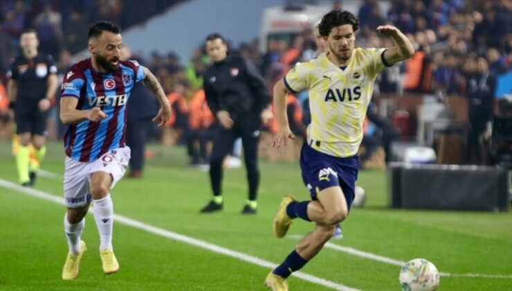 Fenerbahçe – Trabzonspor maçının birinci 11’leri