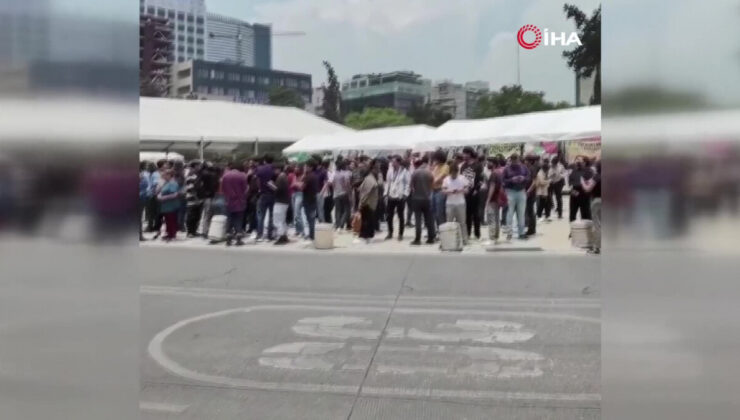 Meksika’da yanlış sarsıntı alarmı: Binlerce kişi panikle kaçıştı