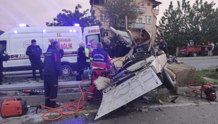 Polisin dur ihtarına uymadı kazada hayatını kaybetti