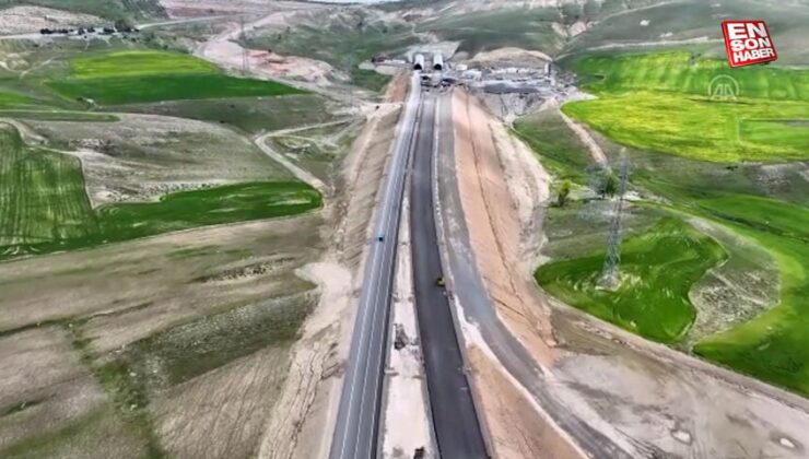 Sivas’ta üretimi devam eden Yağdonduran Tüneli ekim ayında hizmete girecek